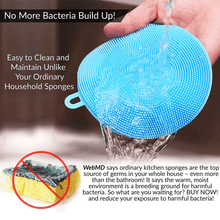 Load image into Gallery viewer, Silicone Multi-purpose Scrubber Sponge