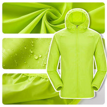Load image into Gallery viewer, Lightweight waterproof windbreaker