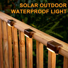 Load image into Gallery viewer, Solar Deck Lights Outdoor
