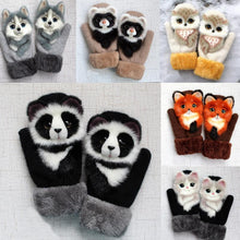 Load image into Gallery viewer, Cute Animal Mittens