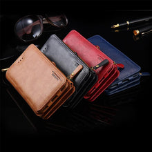 Load image into Gallery viewer, Handmade Luxury Retro Leather Comfort Wallet Phone Case