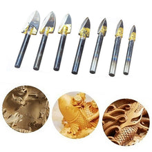 Load image into Gallery viewer, Wood Carving & Engraving Drill Bit Set