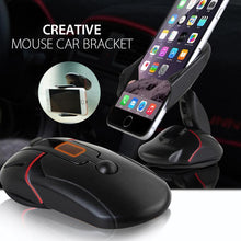 Load image into Gallery viewer, Rotating Mouse Phone Holder Car Bracket