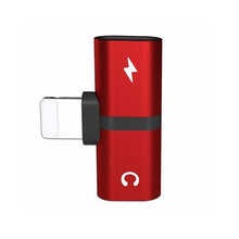 Load image into Gallery viewer, 2-In-1 Dual-Port Headphone Adapter For iPhone