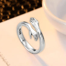 Load image into Gallery viewer, Couple Hug Ring