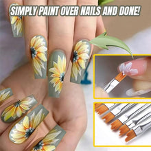 Load image into Gallery viewer, Flower Nail Art Brush Pen (8 pcs)