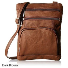 Load image into Gallery viewer, Super Soft Leather Crossbody Bag