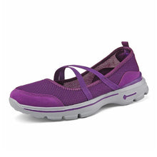 Load image into Gallery viewer, Women's breathable mesh flat shoes