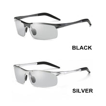 Load image into Gallery viewer, Intelligent photochromic polarized sunglasses 100% UV protection- Perfect for Fisherman