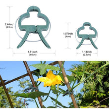 Load image into Gallery viewer, Reusable Garden Flower Lever Loop Gripper Clips