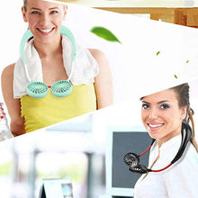 Load image into Gallery viewer, Rechargeable Mini Neck Fans
