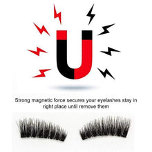 Load image into Gallery viewer, 8D Magnetic Eyelashes without Glue