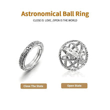 Load image into Gallery viewer, ASTRONOMICAL RING. Close is love. Open is the world.