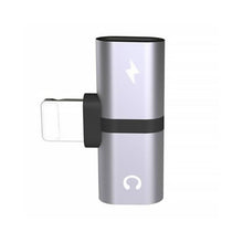 Load image into Gallery viewer, 2-In-1 Dual-Port Headphone Adapter For iPhone