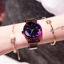 Load image into Gallery viewer, Women Starry Waterproof Watch