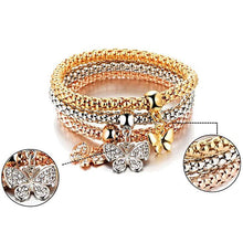 Load image into Gallery viewer, Charm Rhinestone Popcorn Bracelet