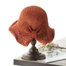 Load image into Gallery viewer, Brim & Bow Summer Hat