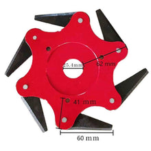 Load image into Gallery viewer, Universal 6-blade Trimmer Head for Lawn Mowers