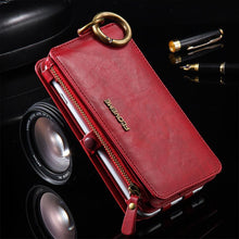 Load image into Gallery viewer, Handmade Luxury Retro Leather Comfort Wallet Phone Case