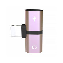 Load image into Gallery viewer, 2-In-1 Dual-Port Headphone Adapter For iPhone