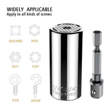 Load image into Gallery viewer, Universal Socket-Unscrew Any bolt!