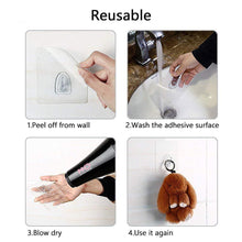 Load image into Gallery viewer, Waterproof Reusable Seamless Sticky Transparent Frosted Hooks