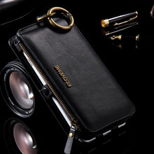 Load image into Gallery viewer, Handmade Luxury Retro Leather Comfort Wallet Phone Case