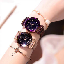 Load image into Gallery viewer, Women Starry Waterproof Watch
