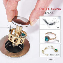 Load image into Gallery viewer, Universal wash basin bounce drain filter