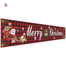 Load image into Gallery viewer, Christmas Outdoor Banner Flag Pulling