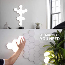 Load image into Gallery viewer, Magoloft Hexagonal Wall Lamp Creative Geometry Assembly