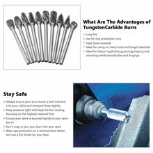 Load image into Gallery viewer, DOMOM 10 in 1 Tungsten Steel Grinding Head ( 10PCS )