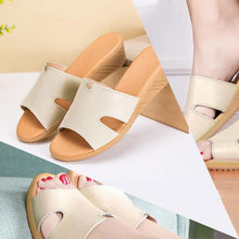 Load image into Gallery viewer, Women's Summer Leather Low Heel Casual Slippers