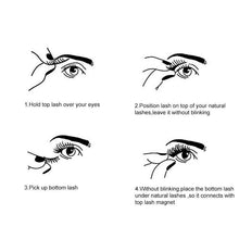 Load image into Gallery viewer, 8D Magnetic Eyelashes without Glue