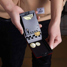 Load image into Gallery viewer, RFID Secure Cash and Cards Wallet