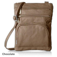 Load image into Gallery viewer, Super Soft Leather Crossbody Bag