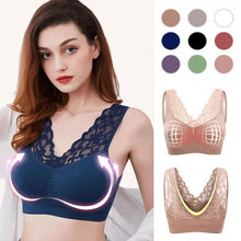 Load image into Gallery viewer, Breathable Sports Push Up Lace Bra