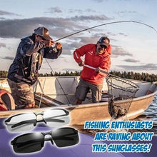 Load image into Gallery viewer, Intelligent photochromic polarized sunglasses 100% UV protection- Perfect for Fisherman