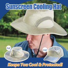Load image into Gallery viewer, Sunscreen Cooling Hat