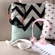 Load image into Gallery viewer, Rechargeable Mini Neck Fans