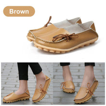 Load image into Gallery viewer, Comfortable Flat Leather Shoes

