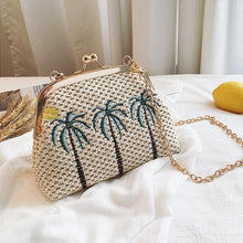 Load image into Gallery viewer, Woven Chain Crossbody Bag
