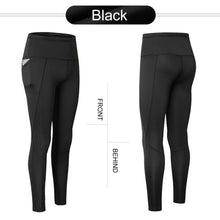 Load image into Gallery viewer, High Waist Yoga Pants with Telescopic Drawstring
