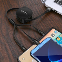 Load image into Gallery viewer, Multi-function 3 in 1 USB Charging Cable

