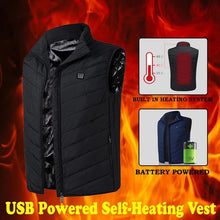 Load image into Gallery viewer, Rechargeable Winter Vest, unisex
