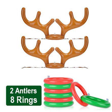 Load image into Gallery viewer, Christmas Reindeer Antler Ring Toss Game
