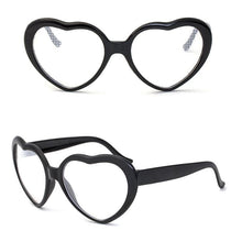 Load image into Gallery viewer, Large Oversized Womens Heart Shaped Sunglasses
