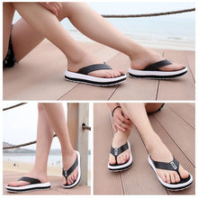 Load image into Gallery viewer, Women Soft Rainbow Flip-Flops Slippers
