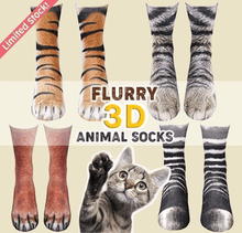 Load image into Gallery viewer, Flurry 3D Animal Paw Socks-ONE SIZE FITS ALL
