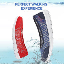 Load image into Gallery viewer, Women&#39;s Lace Screen Breathable Net Flat Shoes
